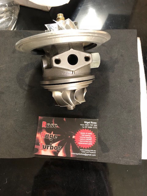 garrett gt2860r after turbo parts cleanup and repair upgraded